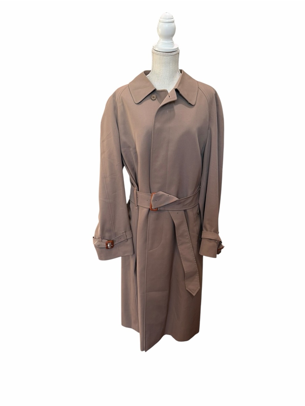 Burberry Brown and Black Labeled Trench Coat - Picture 3 of 7